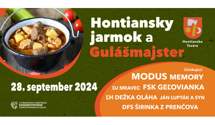 HONTIANSKY JARMOK A GULÁŠMAJSTER