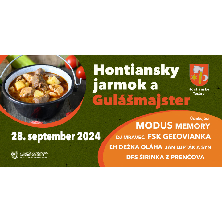 HONTIANSKY JARMOK A GULÁŠMAJSTER