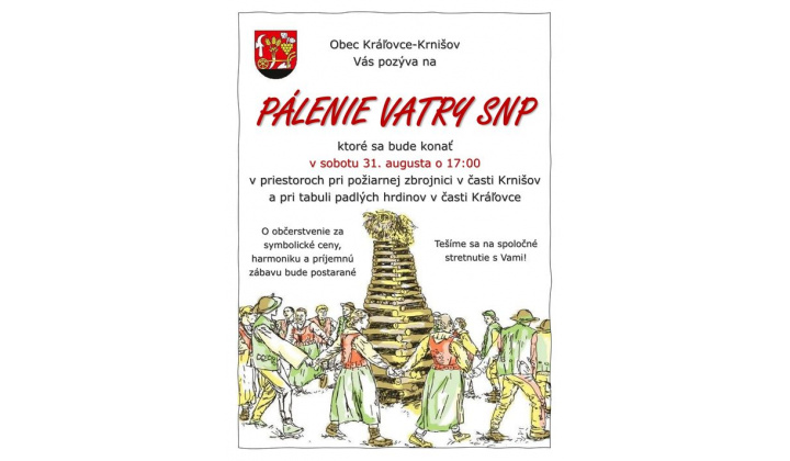 PÁLENIE VATRY SNP